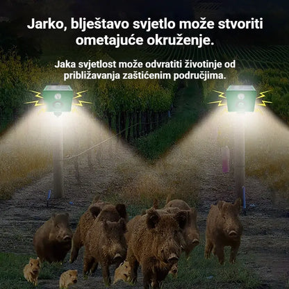 【✨Kupite jedan, dobijte jedan gratis】🐅Solarni svjetlosni alarm za odbijanje divljih životinja
