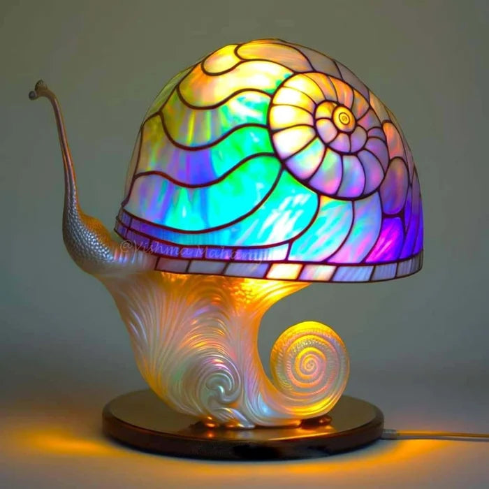 🔥 🍄Stolna lampa od vitraja Gljiva iz serije Plant🎉