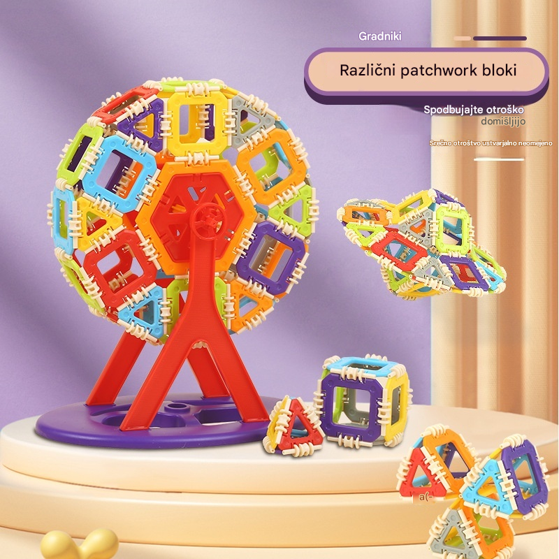 🎁🧩🧩【200 kosov】 Izobraževalne igrače iz gradbenih kock