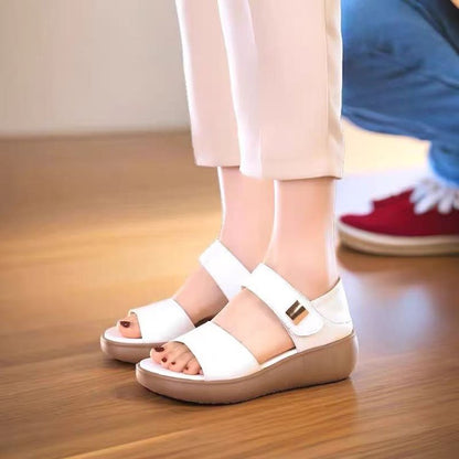 🔥🥰【35-40】 nove ležerne sandale s neklizajućom kosom petom, mekim potplatom