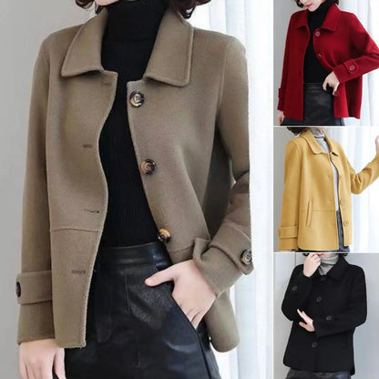 💕【S-2XL】 Novi ležerni ženski vuneni kaput – moderan i svestran