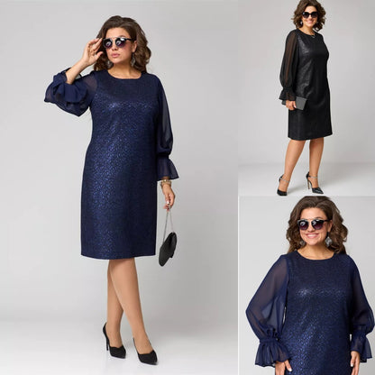 💖💖【S-5XL】🍁🍂Wysokiej jakości stylowa sukienka w nowym stylu na jesień i zimę