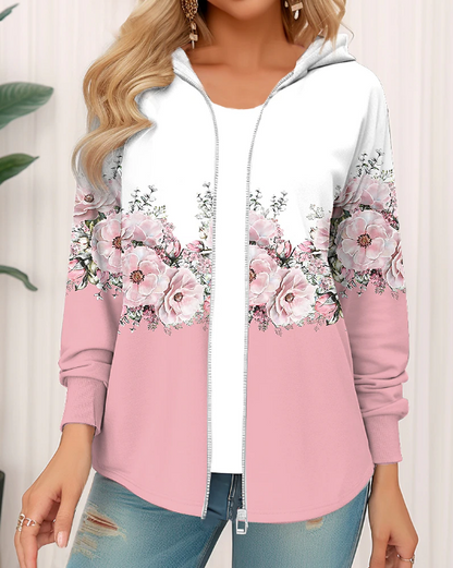 🔥🥰【S-3XL】Nova jesenska jopica s potiskom in kapuco