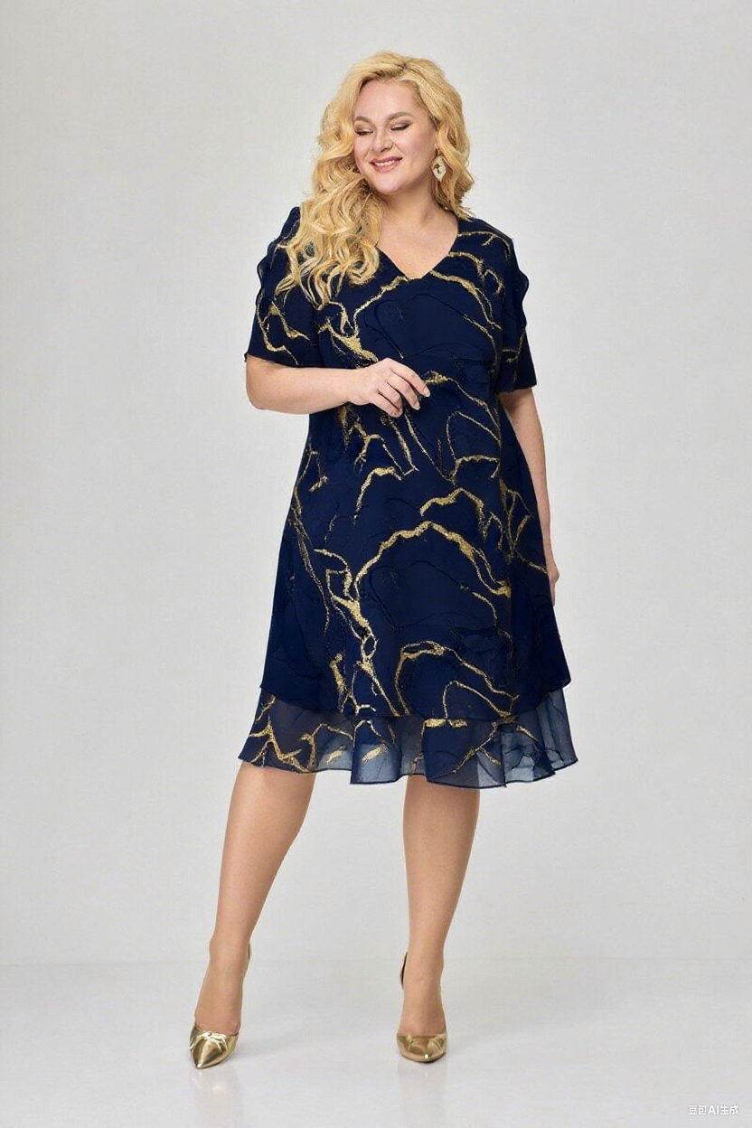 💞✨【Ljetni novi proizvod】【S-5XL】Nova modna elegantna ležerna haljina od svilenog šifona
