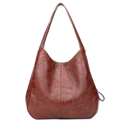 💖👜💖Mekana kožna torba za rame, novi stil, veliki kapacitet, pogodna