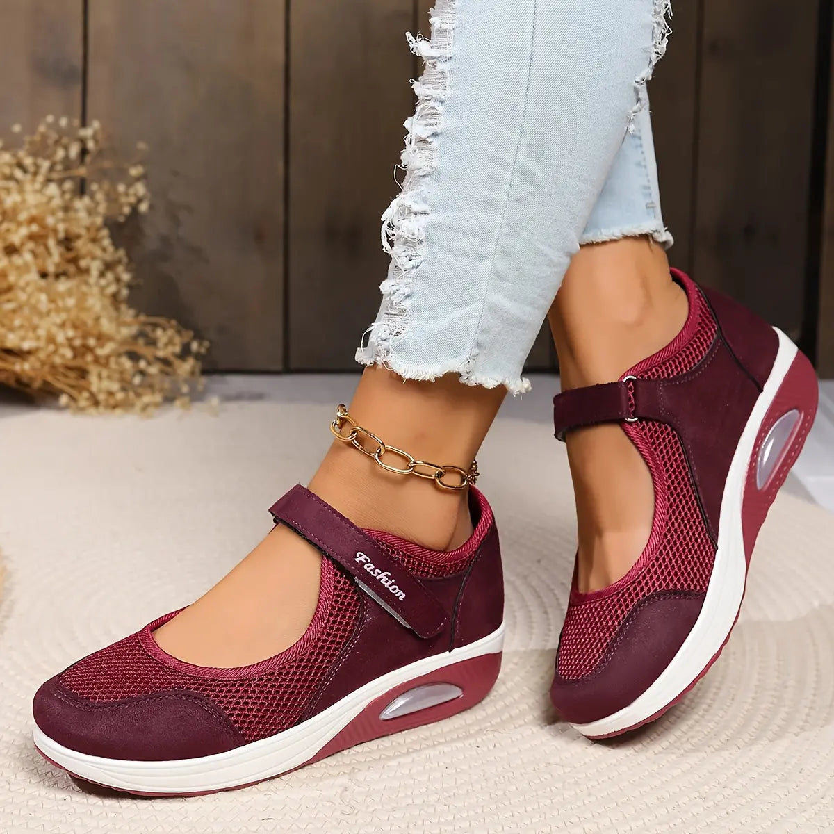 ✨【50% popusta 🔥】【35-43】Ženske udobne tenisice s mrežicom i debelim potplatom