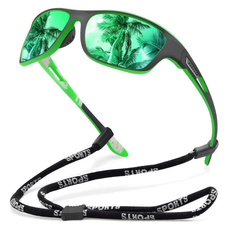 🕶Europejskie i amerykańskie okulary przeciwsłoneczne sportowe, ⚡prawdziwe kolory, ⚡wyraźna widoczność. Spolaryzowane światło noktowizyjne można stosować podczas jazdy na rowerze, wędkowania, podróży i aktywności na świeżym powietrzu
