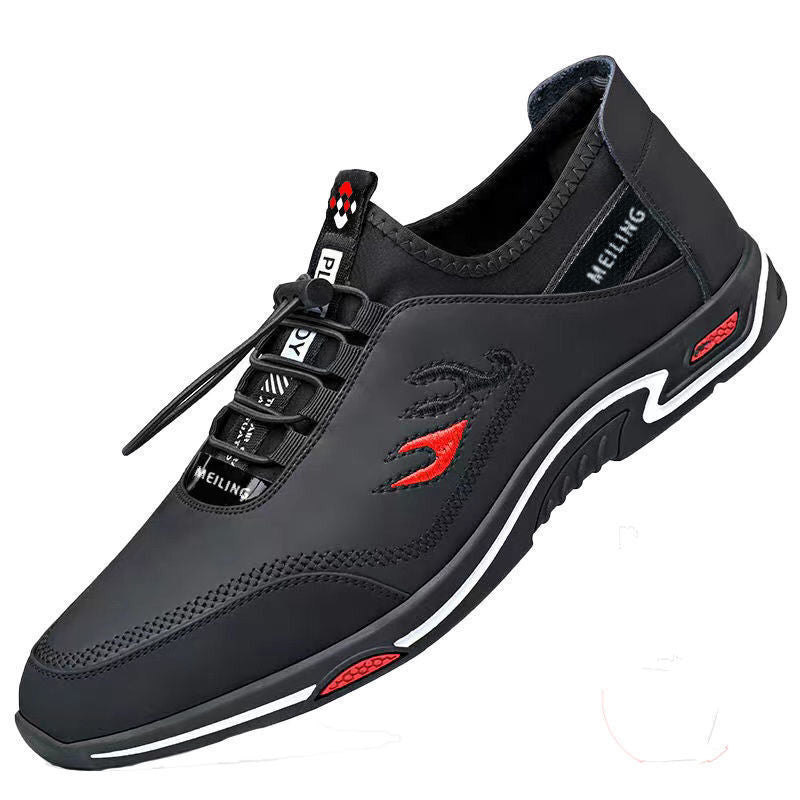 ⛳👞Nou 2025 primavara: Pantofi casual bărbăți din piele respirabilă ✅ Anti-odor ✅ Talpă soft din piele ✅ Universal style 