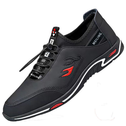 ⛳👞Nou 2025 primavara: Pantofi casual bărbăți din piele respirabilă ✅ Anti-odor ✅ Talpă soft din piele ✅ Universal style 