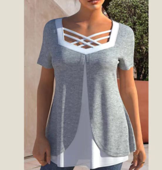 【S-5XL】Majica s printom za ljetne plus veličine