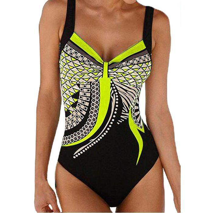 🩱Liquidación de temporada🏊‍♀️ Bañador retro nuevo 2026, estampado vintage, estilo bikini