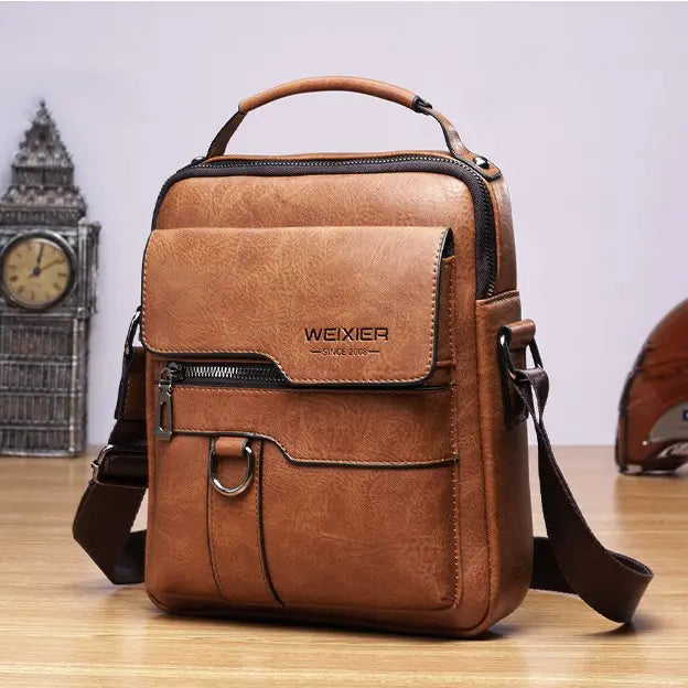 🔥🔥Nuevo bolso de hombro para hombre de cuero Oxford – estilo casual/negocios, gran capacidad
