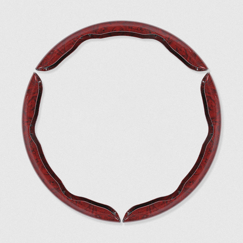 🚗【Kupite jedan, dobijete dva gratis】Neklizajuća navlaka za upravljač automobila od zrna drveta