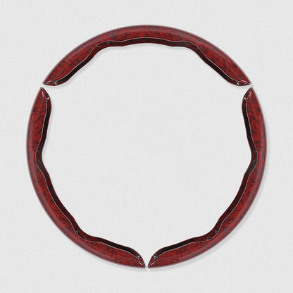 🚗【Kupite jedan, dobijete dva gratis】Neklizajuća navlaka za upravljač automobila od zrna drveta