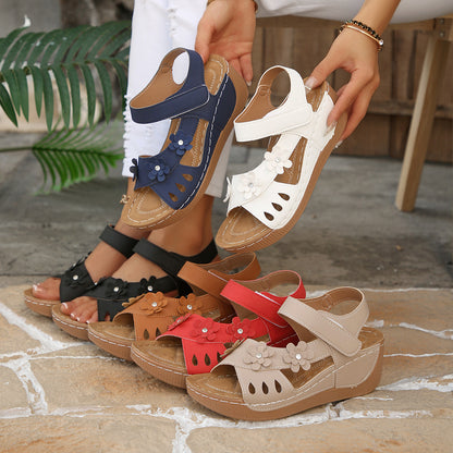 ✨✨【Ograničena ponuda】Nove ženske sandale s platformom i klinom✅ Plaćanje pouzećem