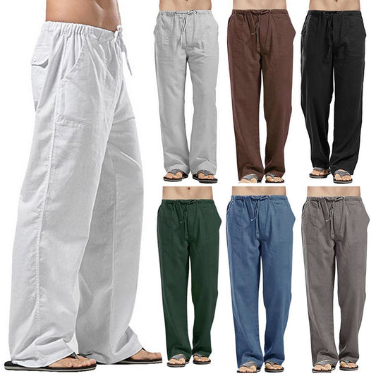 💥👖💖【S-5XL】Pantaloni casual pentru bărbați noi din 2025, material din bumbac de înaltă calitate, moale și respirabil