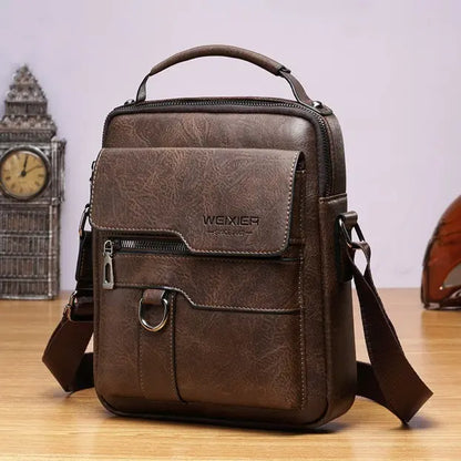 🔥🔥Nuevo bolso de hombro para hombre de cuero Oxford – estilo casual/negocios, gran capacidad