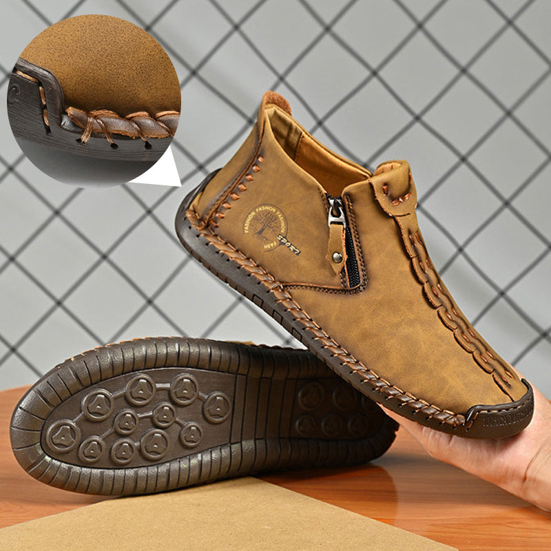🥾Nove zimske muške Martin čizme, podstavljene flisom i tople (veličine 38-48)