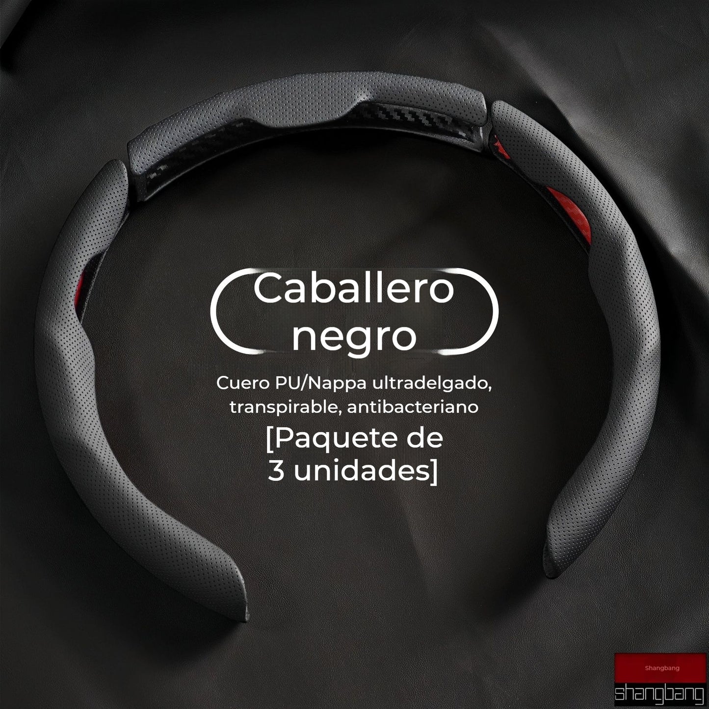 🚗Kožni volan za automobil, pogodan za sva godišnja doba, neklizajući, upija znoj i otporan na habanje.