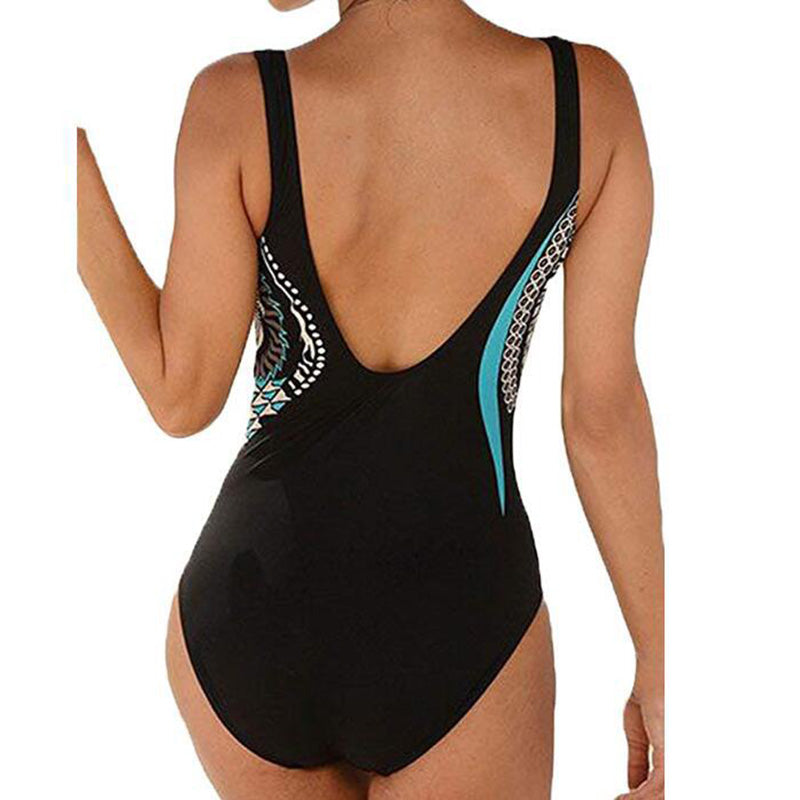 🩱🏊‍♀️2026 novi retro print novi jednodijelni kupaći kostim s retro printom