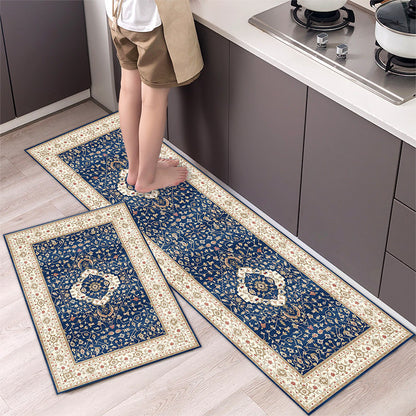 💥 【40*60cm+40*120cm】🌺Covor de bucătărie antialunecare absorbant lung covor de bucătărie