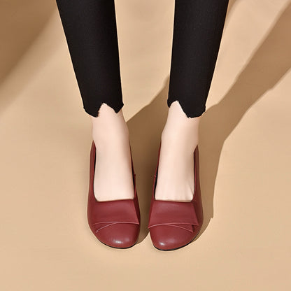 【35-41】😍👍2025 New Fashion Pantofi din piele pentru femei cu talpă moale