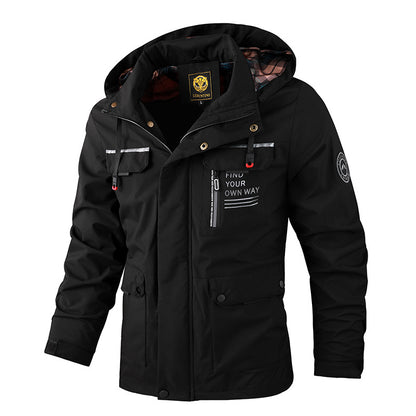 🎆【M-6XL】Nova moška topla jesensko-zimska jakna, odporna proti vetru in vodo