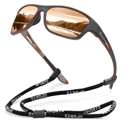 🕶Europejskie i amerykańskie okulary przeciwsłoneczne sportowe, ⚡prawdziwe kolory, ⚡wyraźna widoczność. Spolaryzowane światło noktowizyjne można stosować podczas jazdy na rowerze, wędkowania, podróży i aktywności na świeżym powietrzu