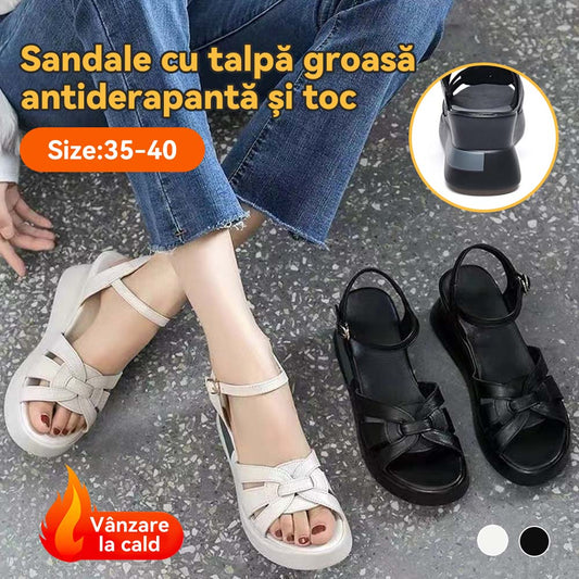 👍👍【35-40】 Sandale noi de vară pentru femei cu platformă, ✨stil casual și confortabil