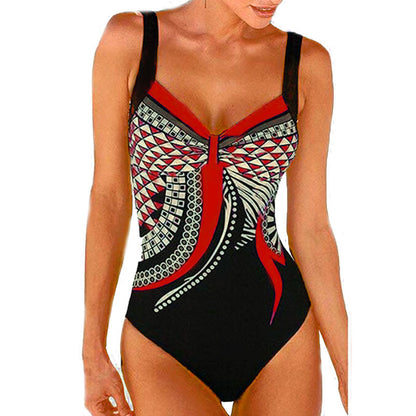 🩱🏊‍♀️2026 novi retro print novi jednodijelni kupaći kostim s retro printom