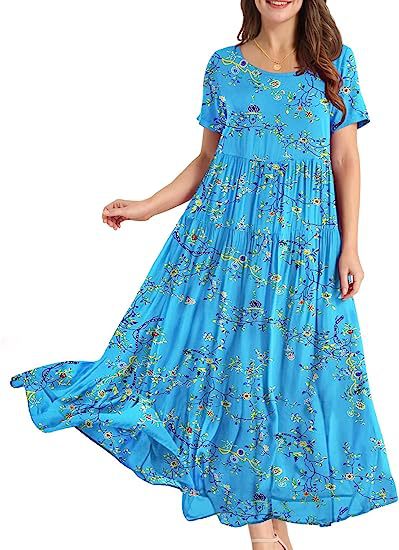 🔥🔥【Oferta pe timp limitat】2025 noua rochie imprimata moale si confortabila de vara