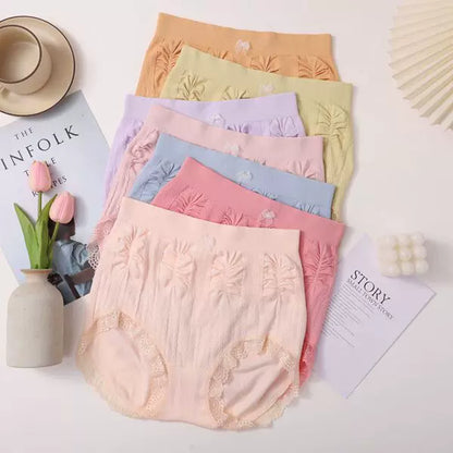 👩🔥【7 kom】(60-100 kg) visoka elastičnost, antibakterijske gaćice visokog struka, oblikovanje trbuha, plus size donje rublje