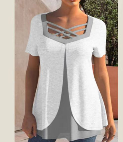 【S-5XL】Majica s printom za ljetne plus veličine