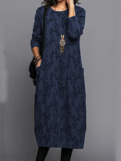 🌈🍃【S-5XL】Rochie retro elegantă de toamnă 2025