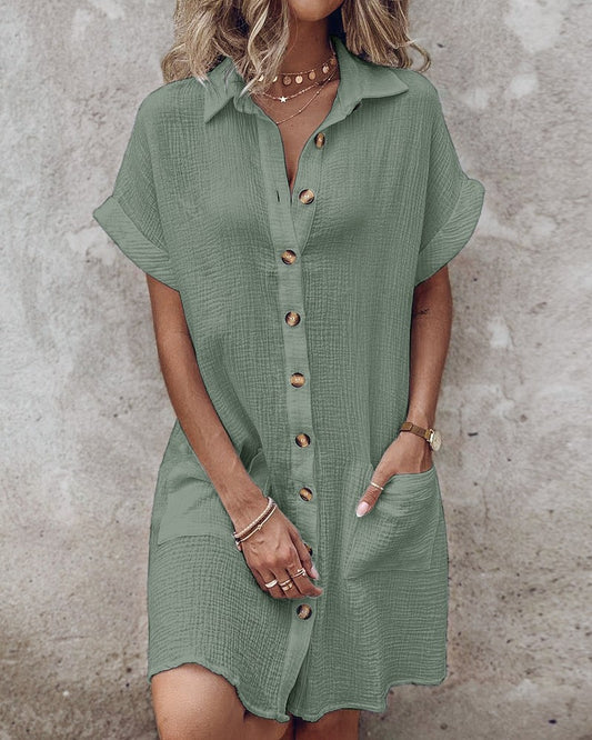 👗【S-2XL】Nova košulja od pamuka i lana, lagana i prozračna