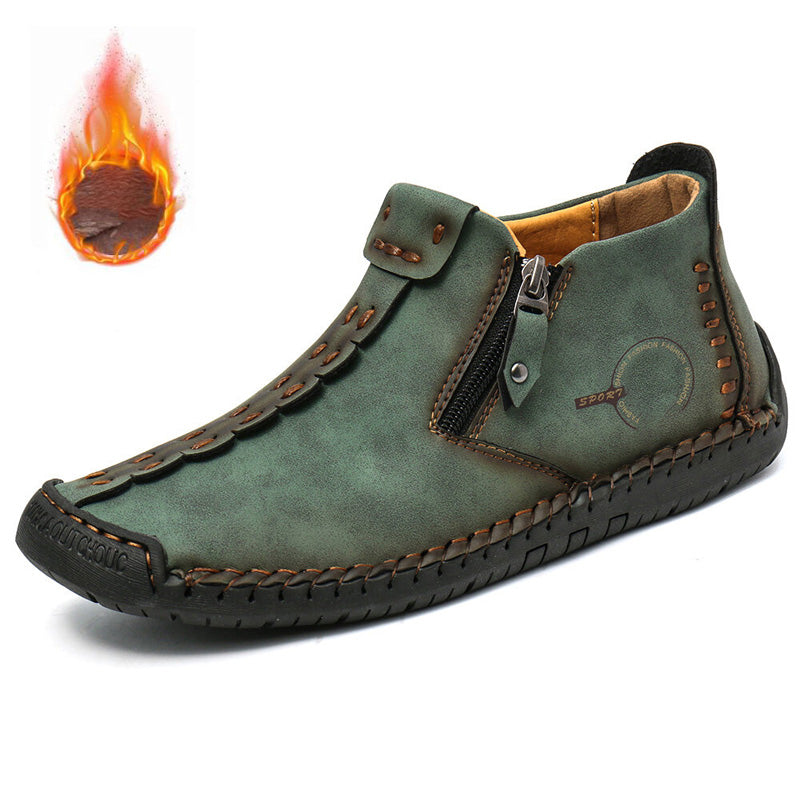 🥾Nove zimske muške Martin čizme, podstavljene flisom i tople (veličine 38-48)