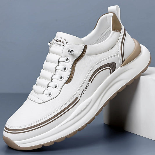 👟💥[39-45] 2025 Pantofi sport din piele rezistentă la apă și murdărie, cu talpă moale pentru confort maxim