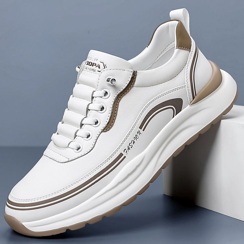 👟💥[39-45] 2025 Pantofi sport din piele rezistentă la apă și murdărie, cu talpă moale pentru confort maxim