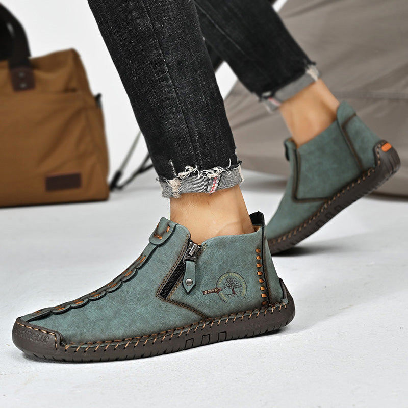 🥾Nove zimske muške Martin čizme, podstavljene flisom i tople (veličine 38-48)