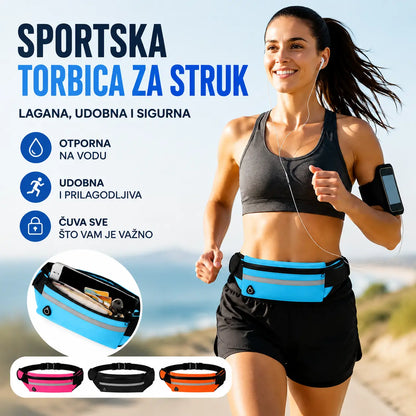 🎒 Višenamjenska torba za struk za sport i slobodno vrijeme, nevidljiva, sigurna, prostrana i vodootporna!