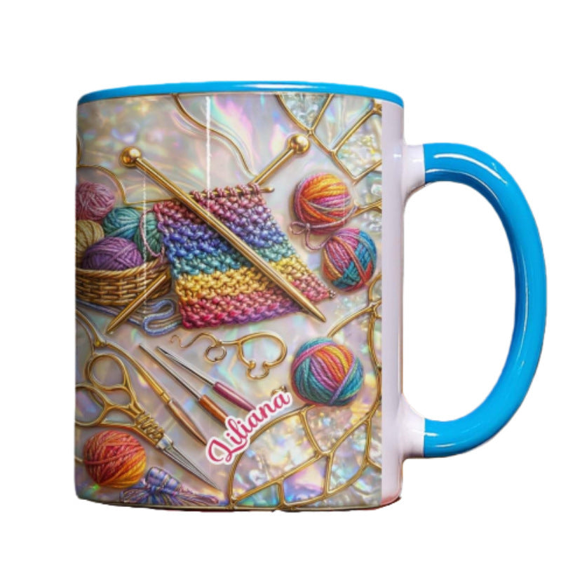 🧵☕Šalica za šivanje - savršen poklon za kreativne ljude koji vole šivati.