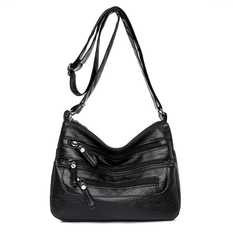 🔥👜【Popust na novi proizvod】Nova modna torba za rame od mekane kože velikog kapaciteta, otporna na habanje