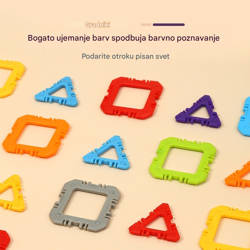 🎁🧩🧩【200 kosov】 Izobraževalne igrače iz gradbenih kock