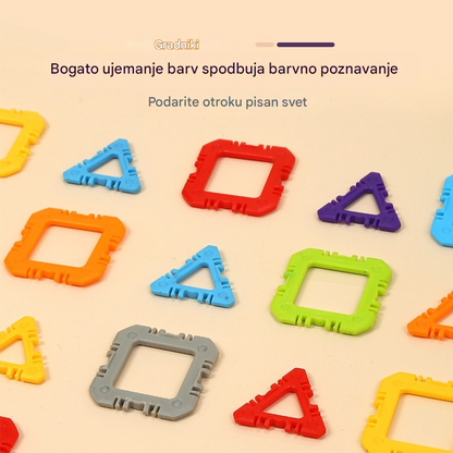 🎁🧩🧩【200 kosov】 Izobraževalne igrače iz gradbenih kock