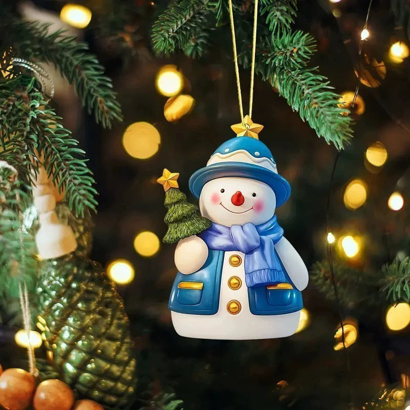 🎄🎅⛄Slatki božićni ukras u obliku snjegovića