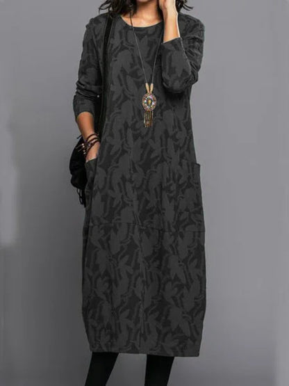 🌈🍃【S-5XL】Rochie retro elegantă de toamnă 2025
