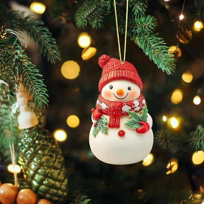 🎄🎅⛄Slatki božićni ukras u obliku snjegovića