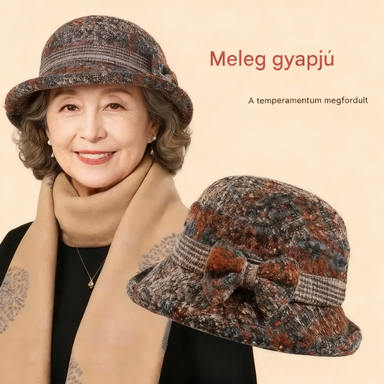 🧶Meleg társ télen: meleg kötött gyapjú sapka 🧶