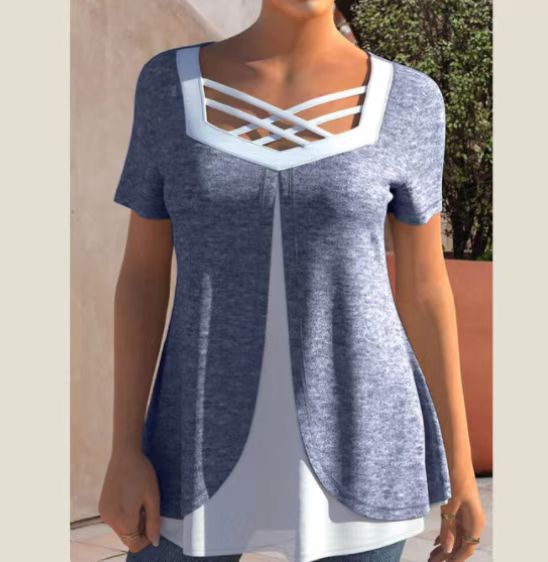 【S-5XL】Majica s printom za ljetne plus veličine