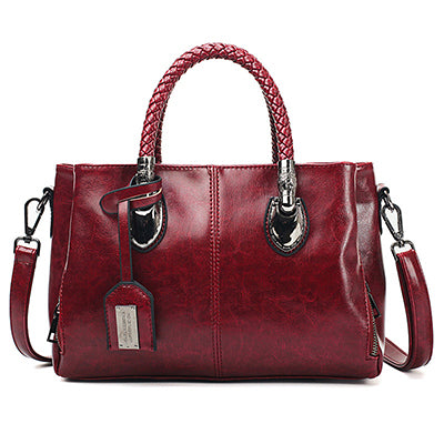 👜【50% popust】Starinska bostonska usnjena torbica, mehka usnjena torba, ki se lahko nosi na eni rami